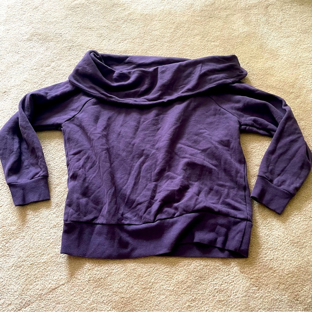 Victoria Secret Sport Off Shoulder Sweatshirt - XS
